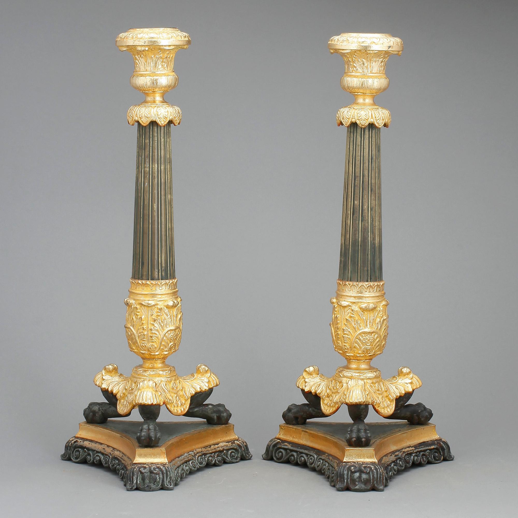 LJUSSTAKAR, emprie stil, 1900-tal.