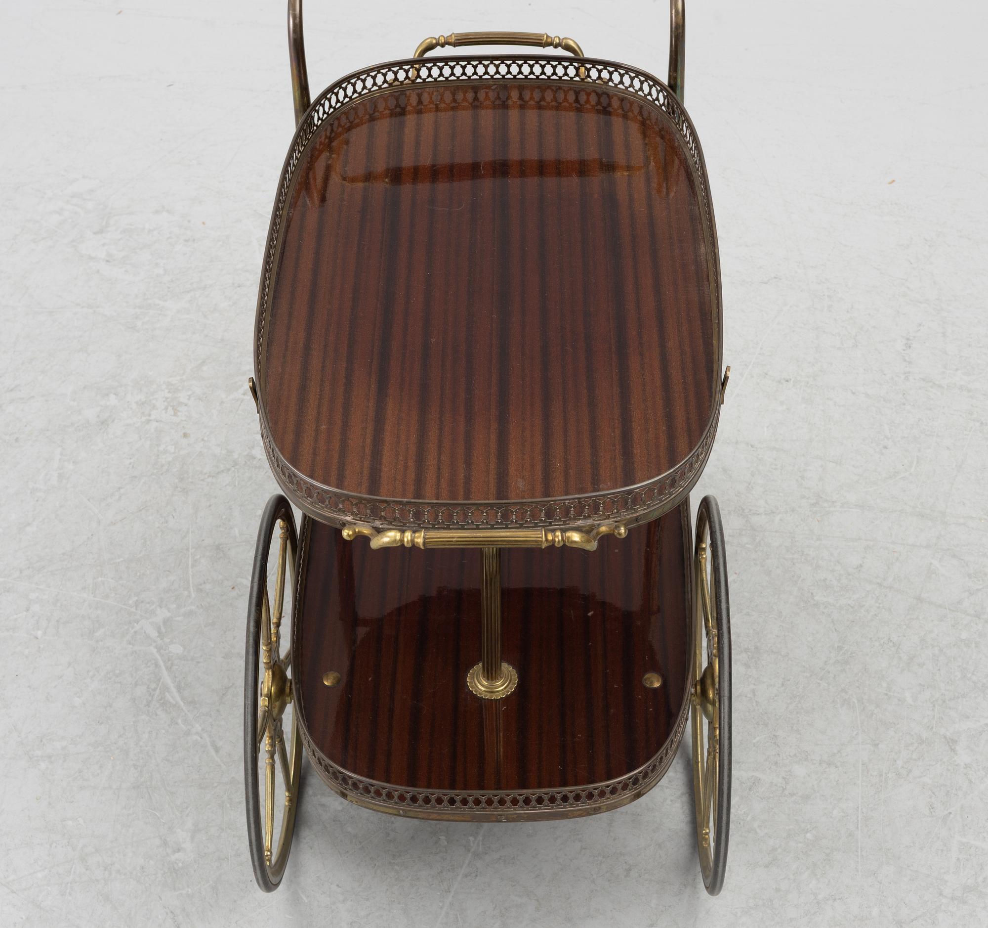 Serving cart, second half of the 20th century.