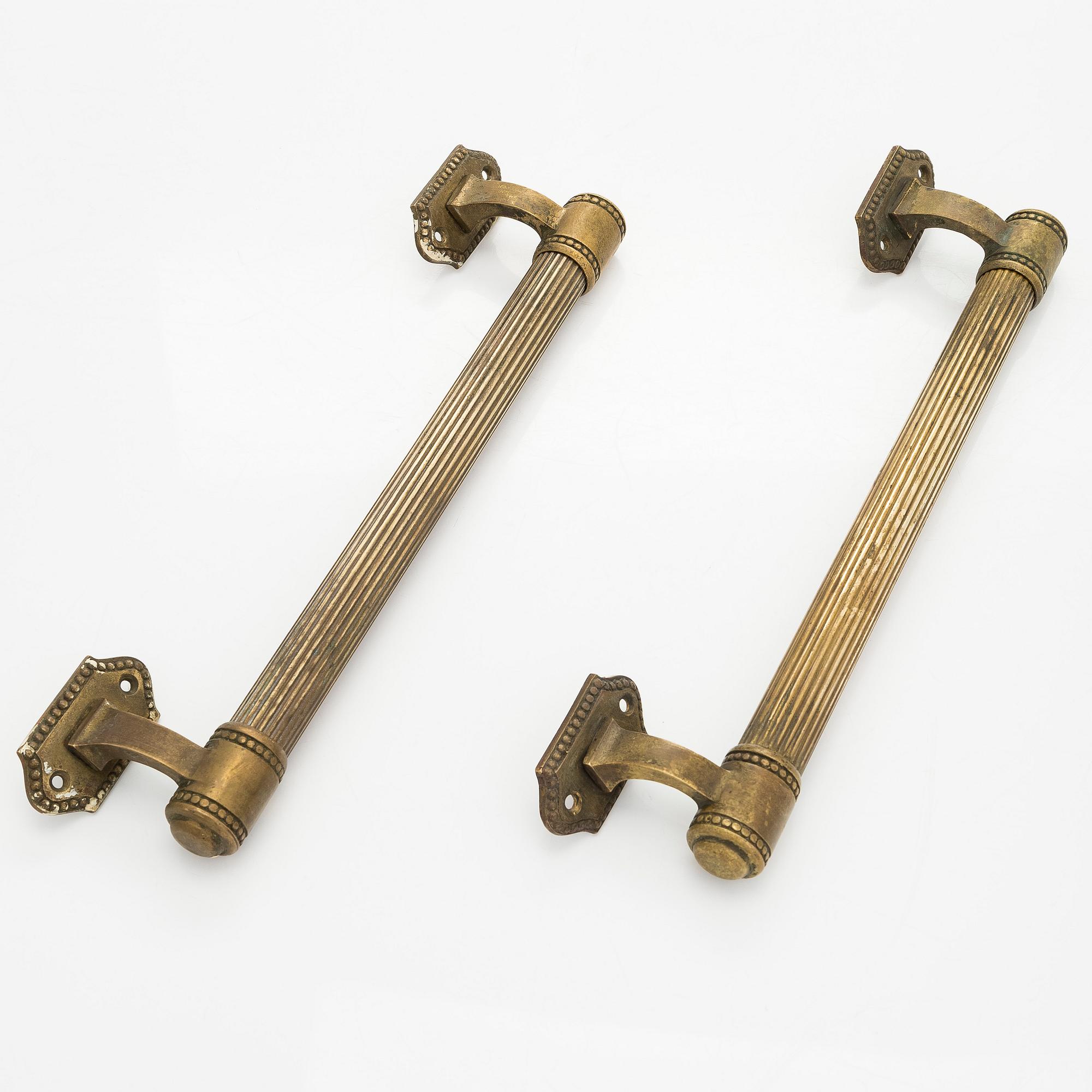 Dörrhandtag, ett par 1920-tal.
