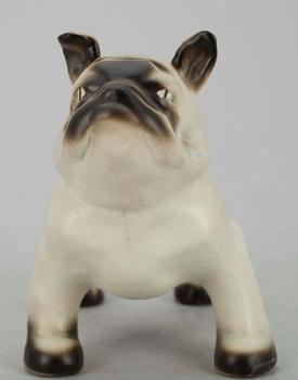 BULLDOG, porslin, trol. Arabia, Finland.