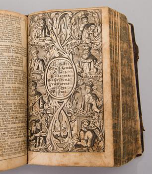 A Swedish bible from 1688, printed in Amsterdam.