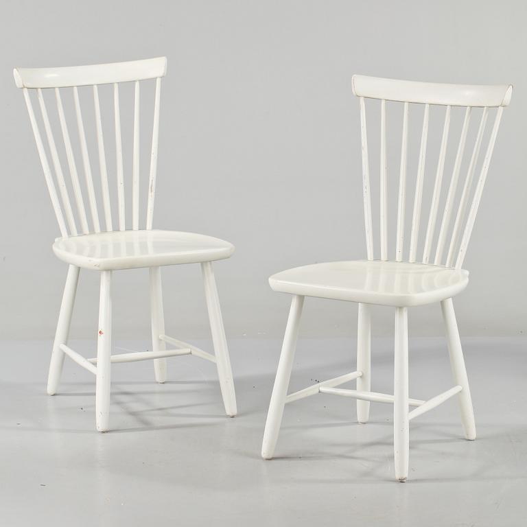 PINNSTOLAR, ett par, 1900-talets andra hälft.