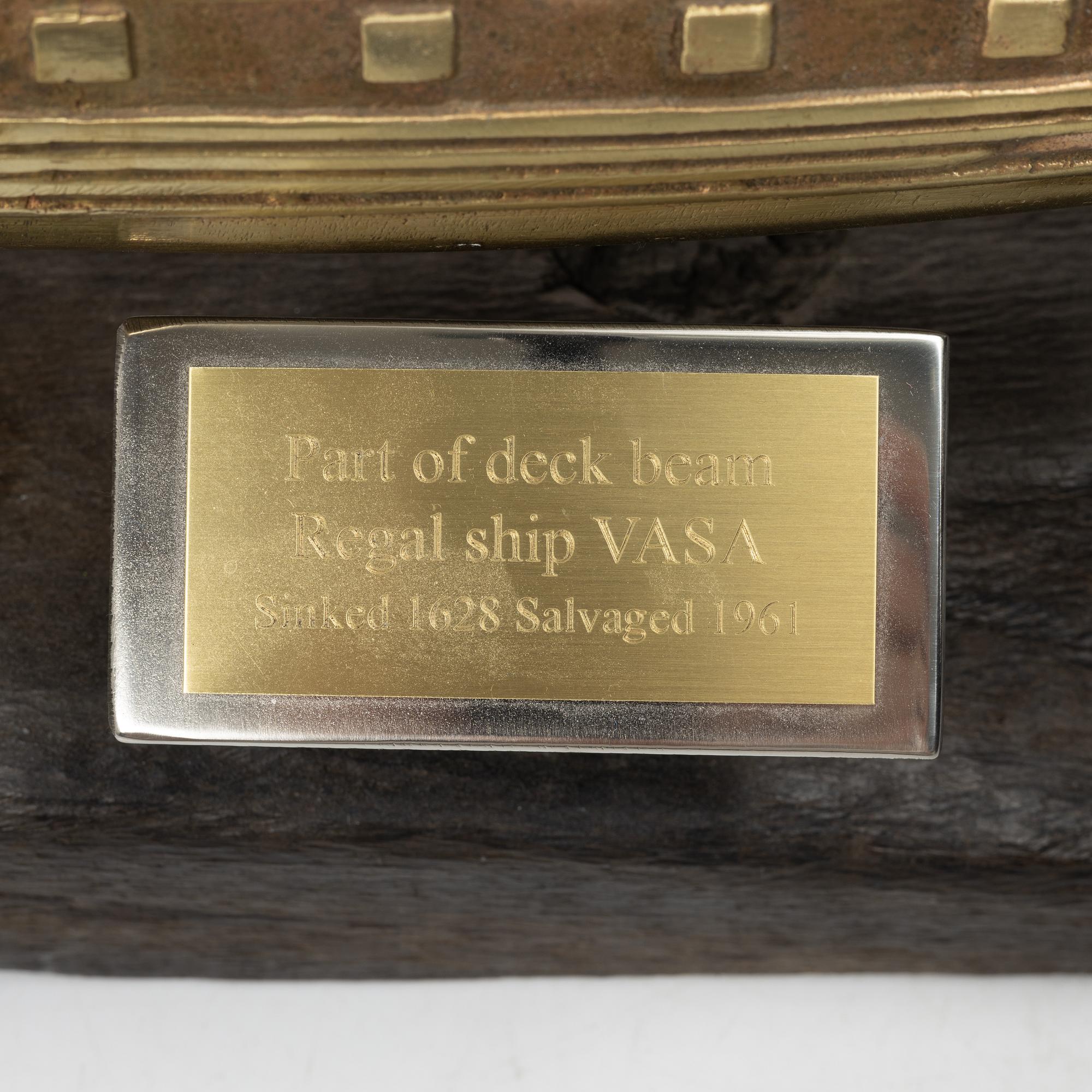 Skeppsmodell, av Regalskeppet Vasa.