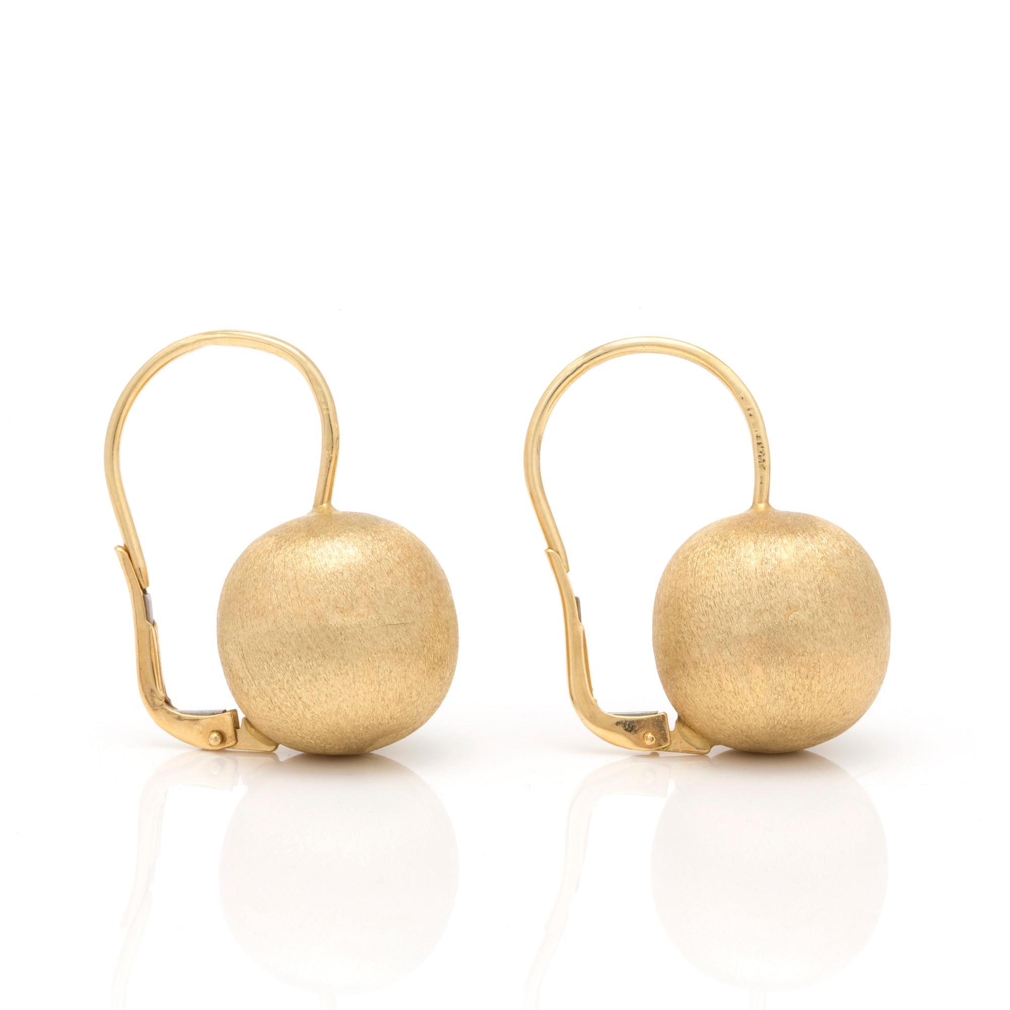 A pair of 'Bollar' earrings.