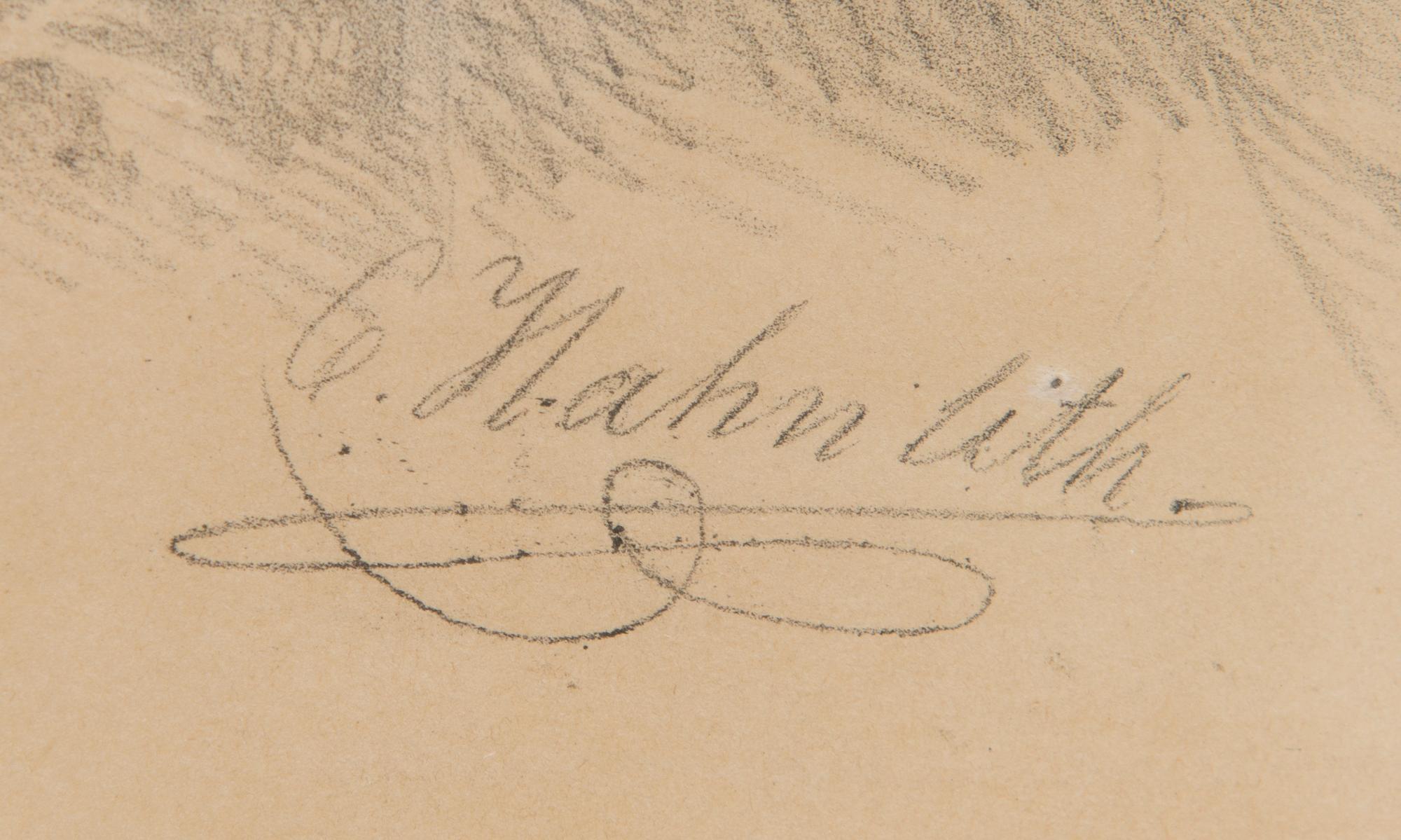 JOHAN KNUTSON, hänen mukaansa, litografia, Adler & Dietze, 1800-luku.