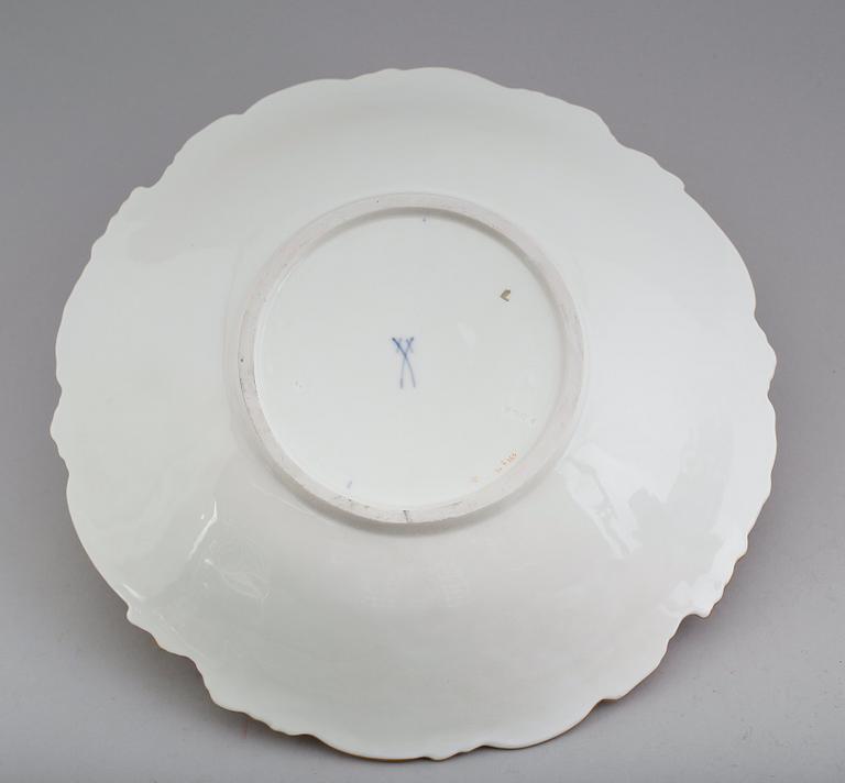 SKÅL, porslin, Meissen, 1900-talets mitt.