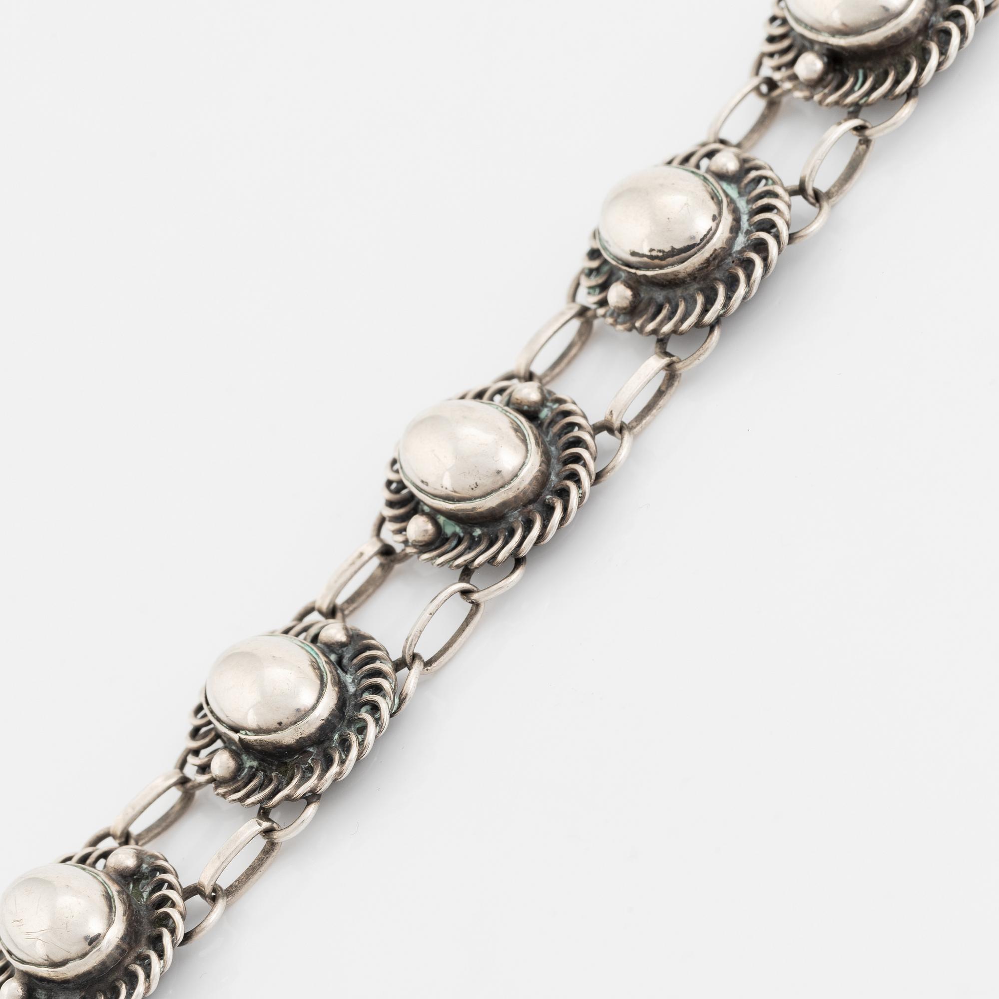Armband, Gussi, silver,