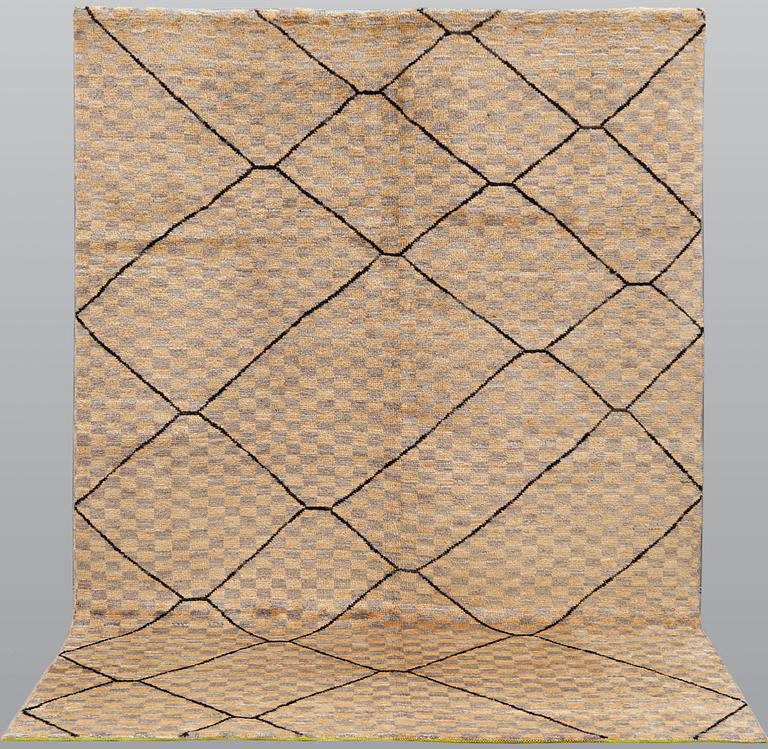 A moroccan carpet,  ca 251 x 170 cm.