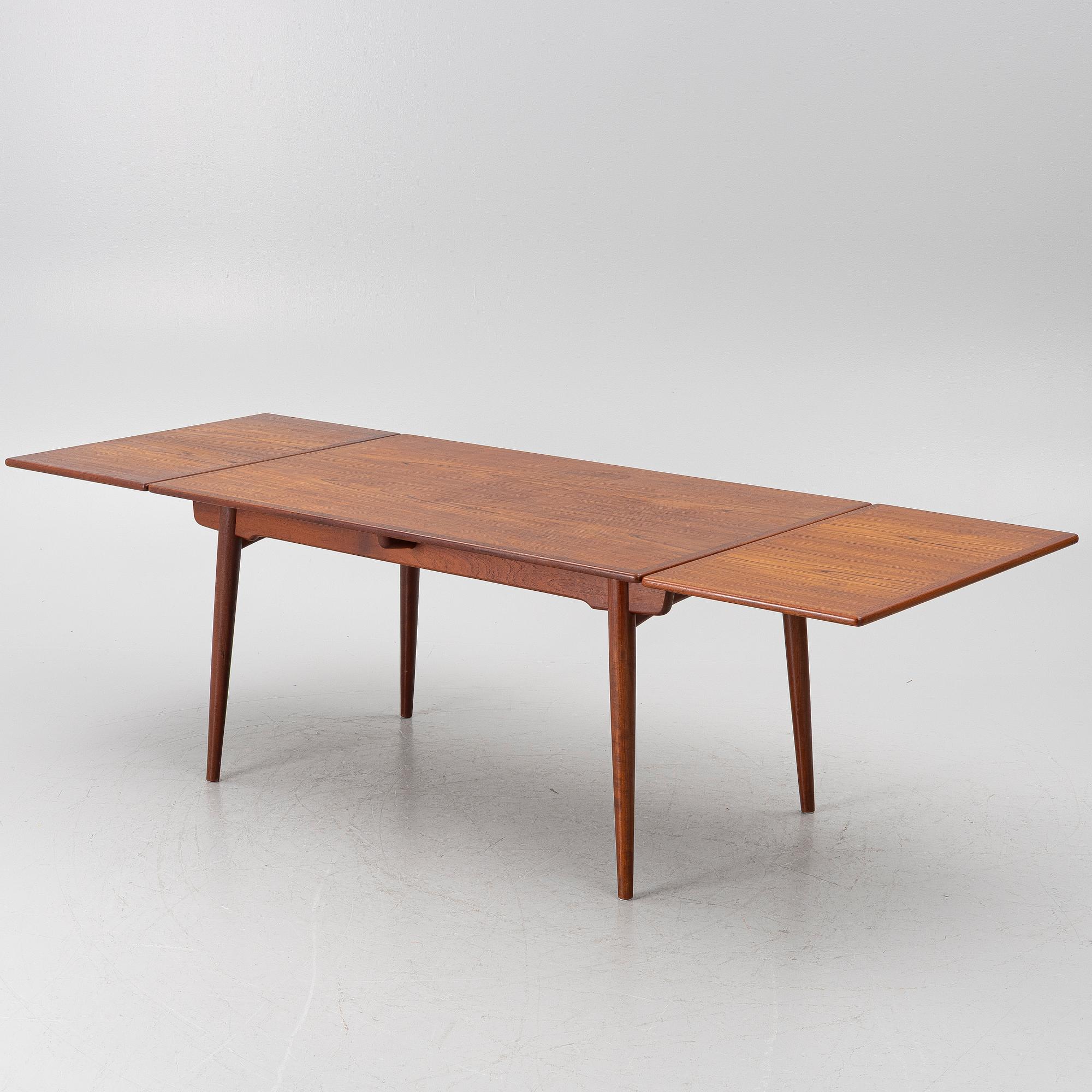 Hans J. Wegner, An AT312 dining table, Andreas Tuck, Denmark, 1960's.