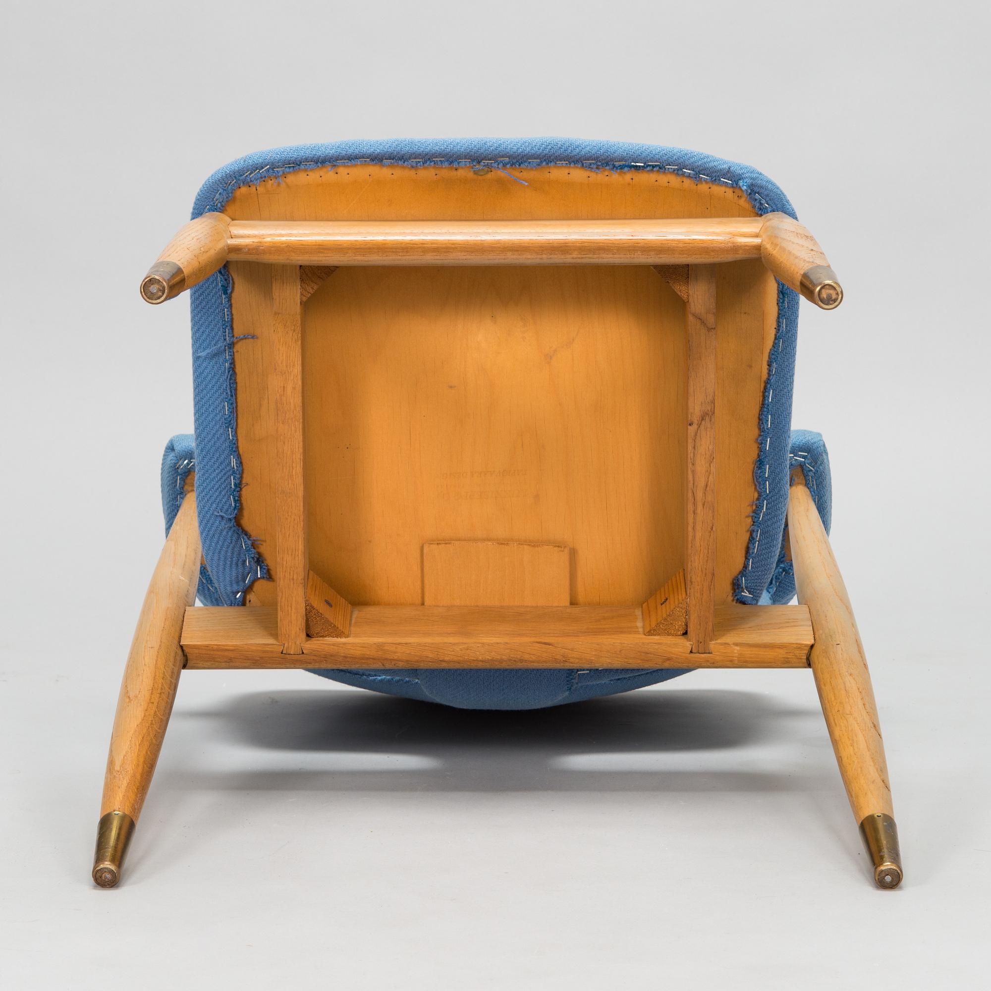 Ilmari Tapiovaara, a mid-20th-century 'Domus Lux' armchair for Lukkiseppo.