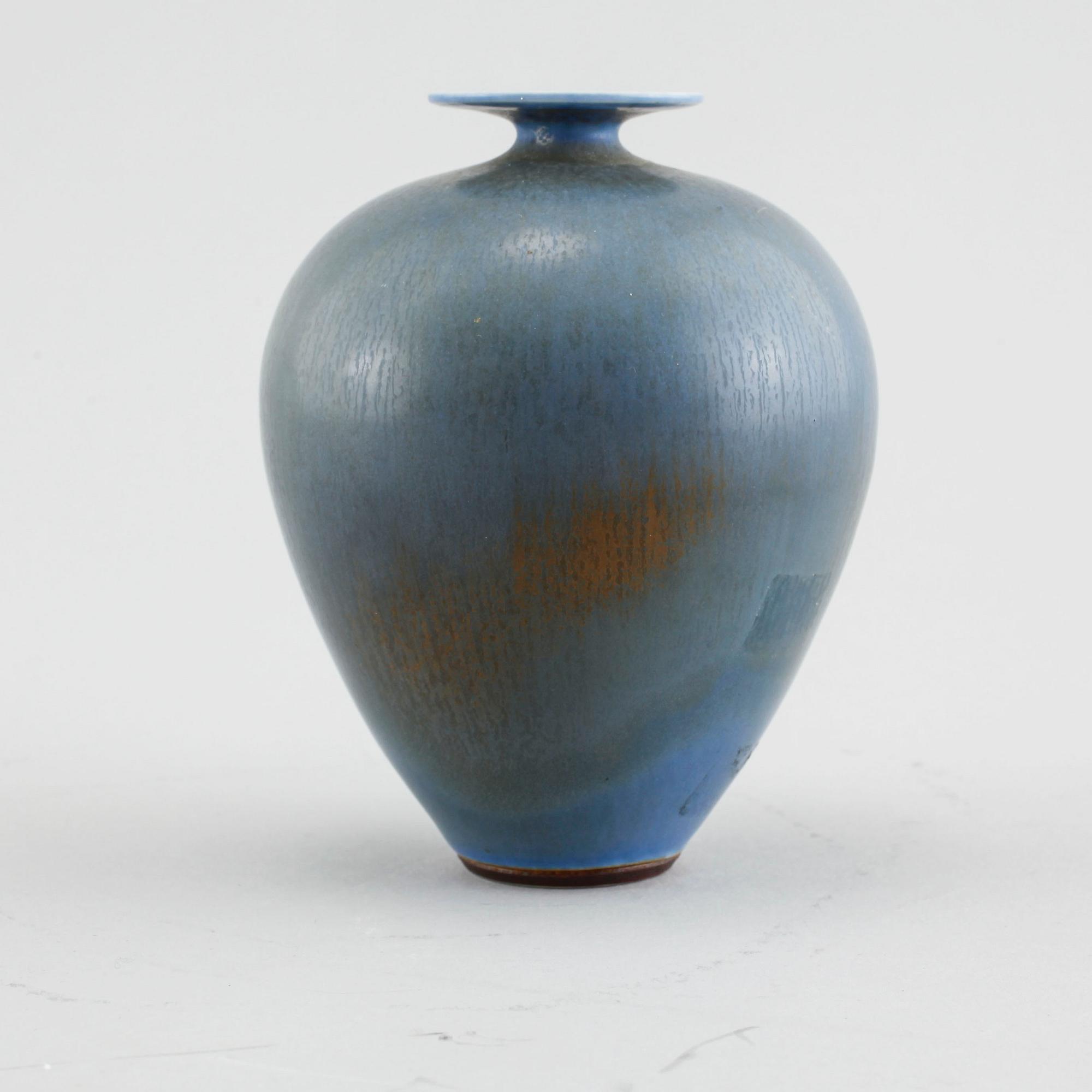 BERNDT FRIBERG, vas, stengods, Gustavsbergs Studio, 1965.