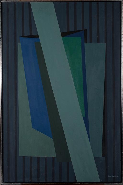 LEA MÄKILÄ, olja på skiva, signerad och daterad -83.