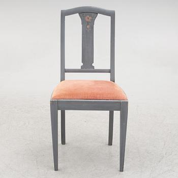 Desk and chair, first half of the 20th century.