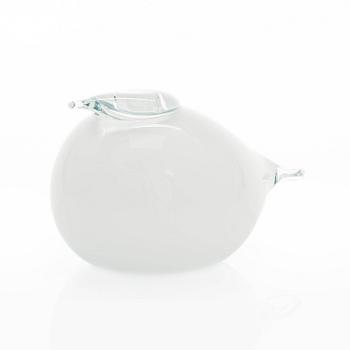 Oiva Toikka, A glass bird ' Kuulas', signed O. Toikka Nuutajärvi.