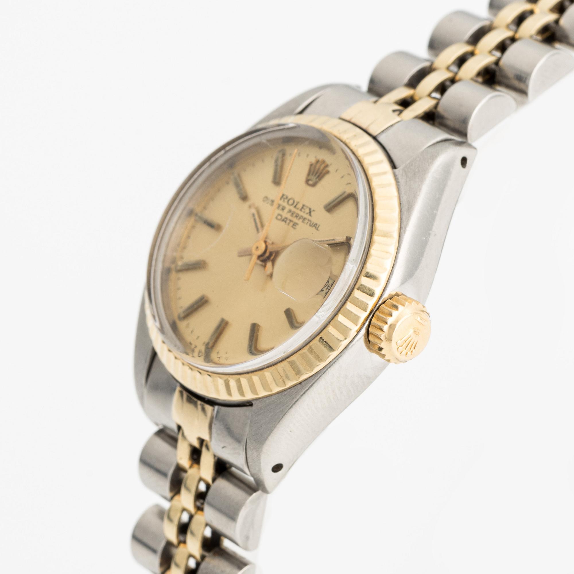 Rolex, Oyster Perpetual, Date, armbandsur, 26 mm.