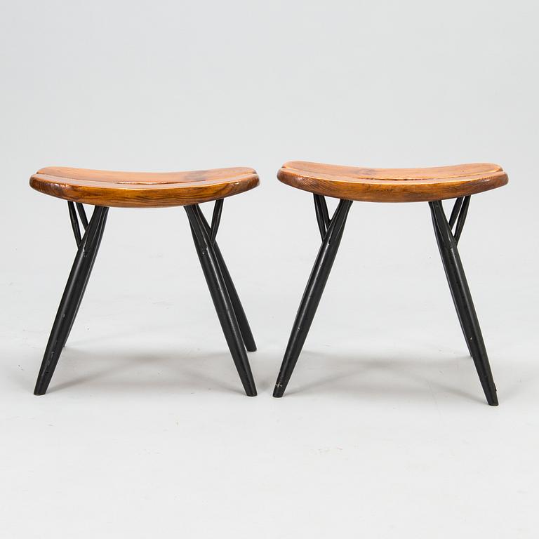 ILMARI TAPIOVAARA, jakkaroita, 2 kpl, "Pirkka" Laukaan Puu, 1960-luku.