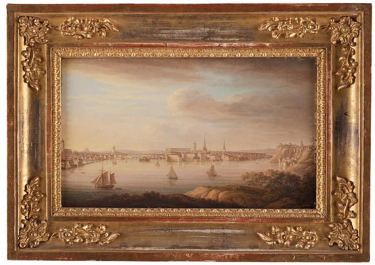 Fredric Werner (Verner), Overlooking Stockholm from Djurgården & from the West.