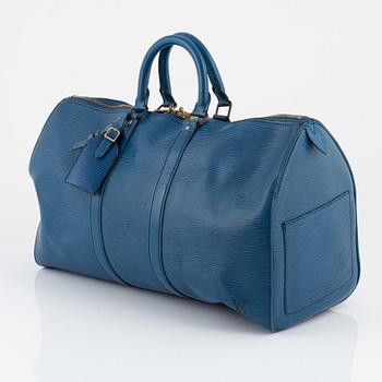 Louis Vuitton, weekendbag, "Keepall epi 45", 1988.