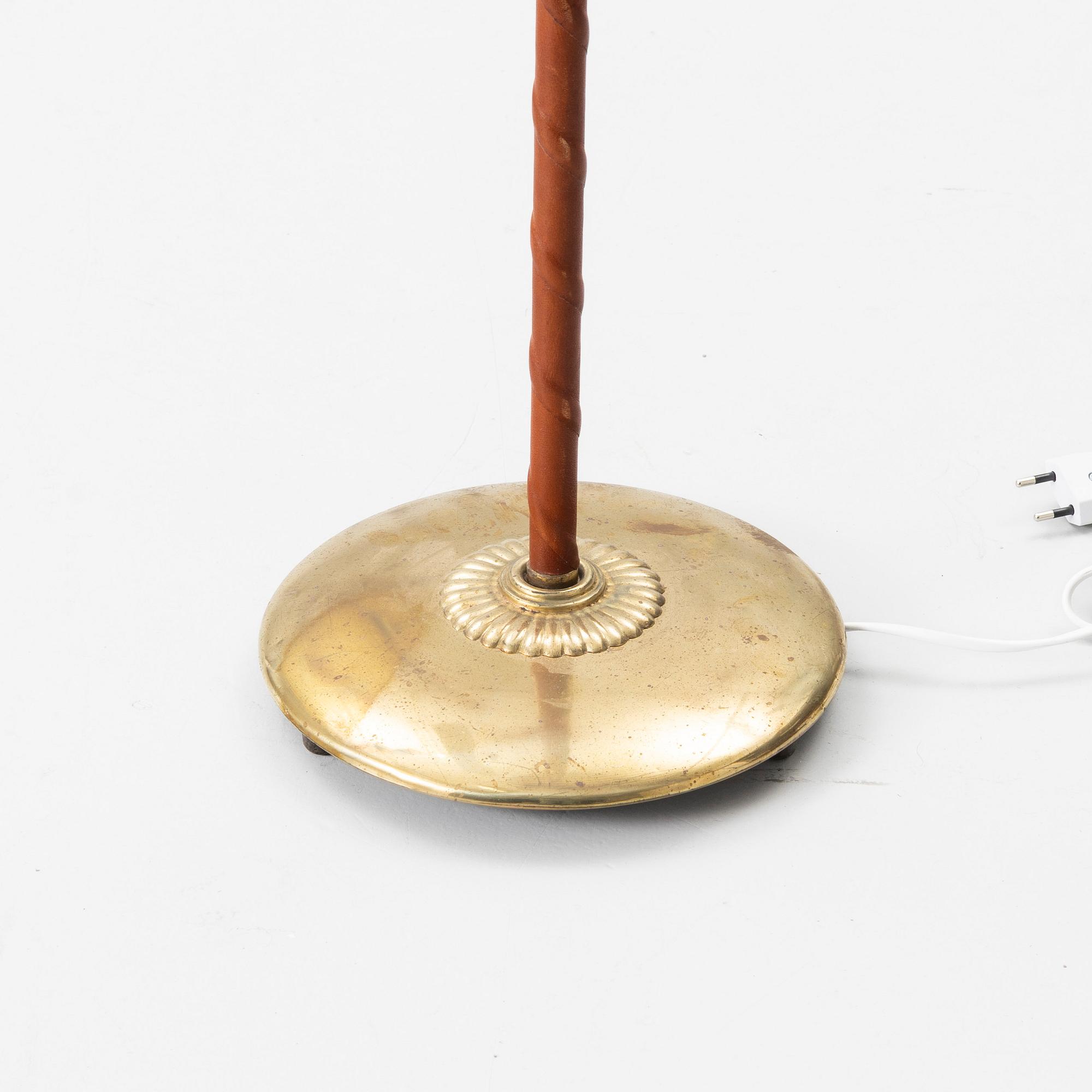 Bertil Brisborg, attributed to, a model 30006 floorlamp, Nordiska Kompaniet, mid 20th century.