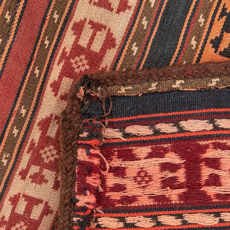 Matta Afshar sofreh antik ca 176x129 cm.