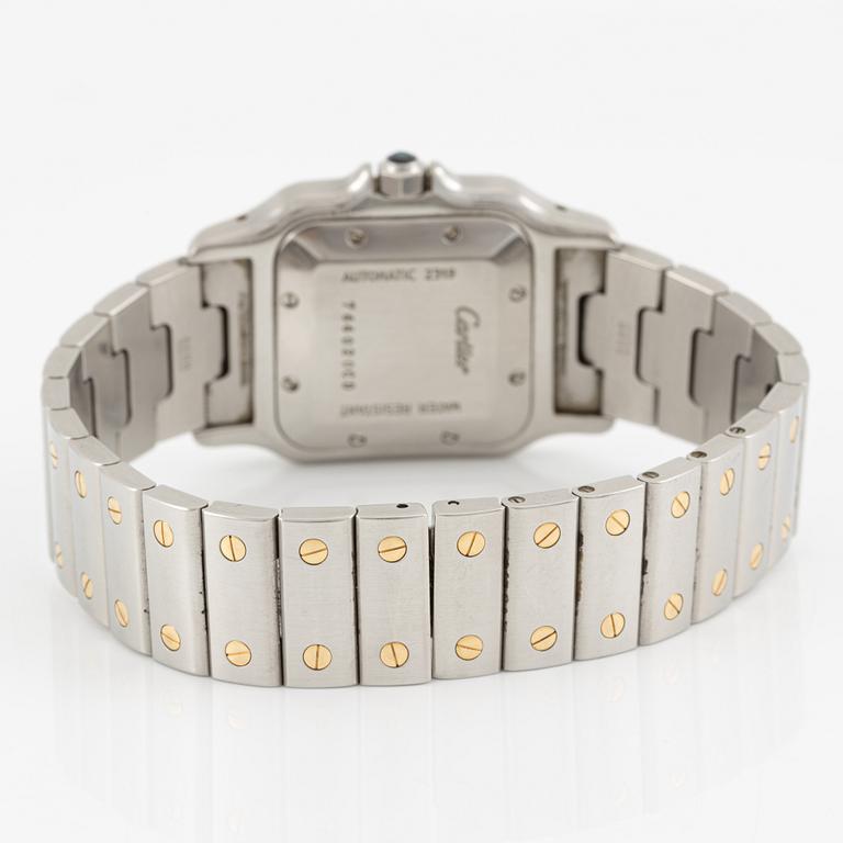 Cartier, Santos Galbée, armbandsur, 29 x 29 (41) mm.