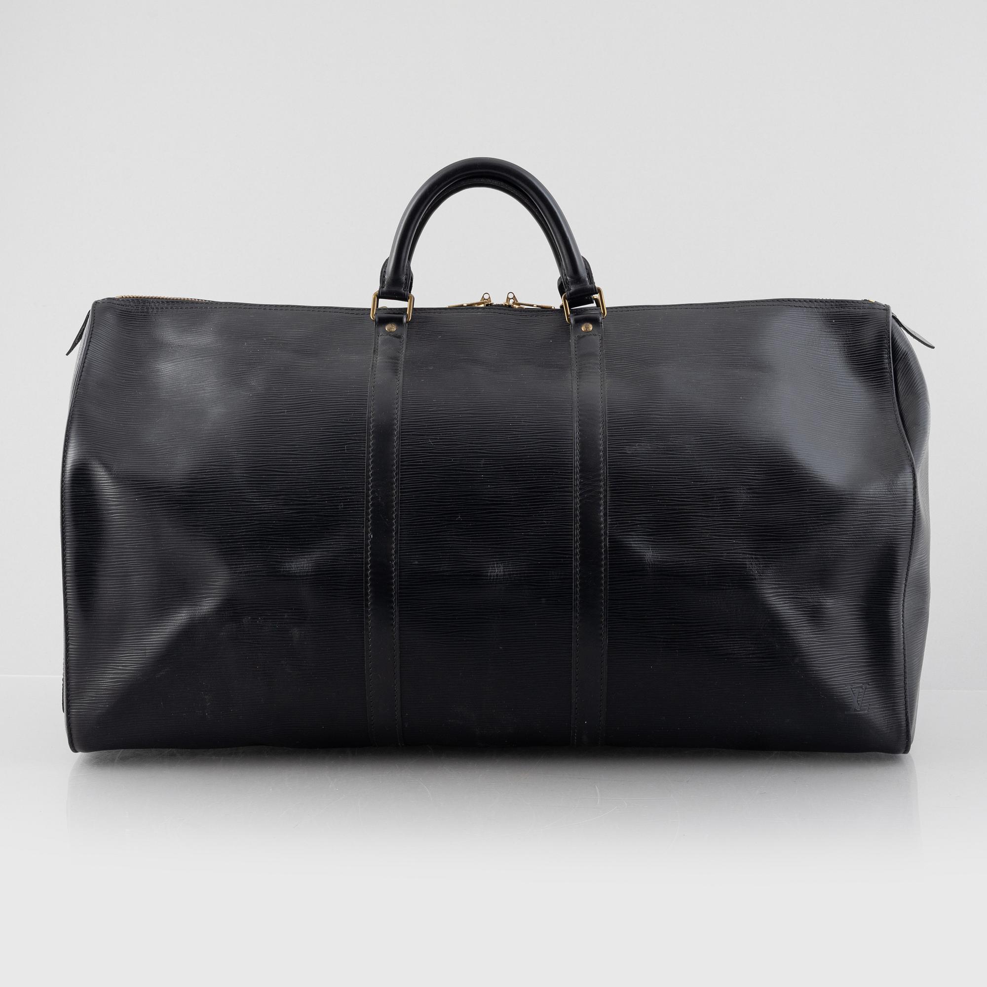 Louis Vuitton, weekend bag, "Keepall epi 60", 1990.