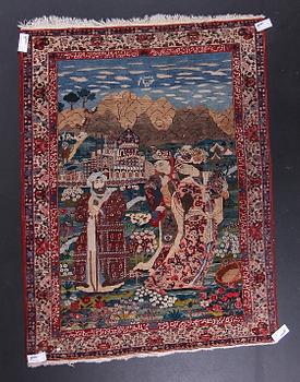 MATTA, orientalisk, Figural, 177 x 132.