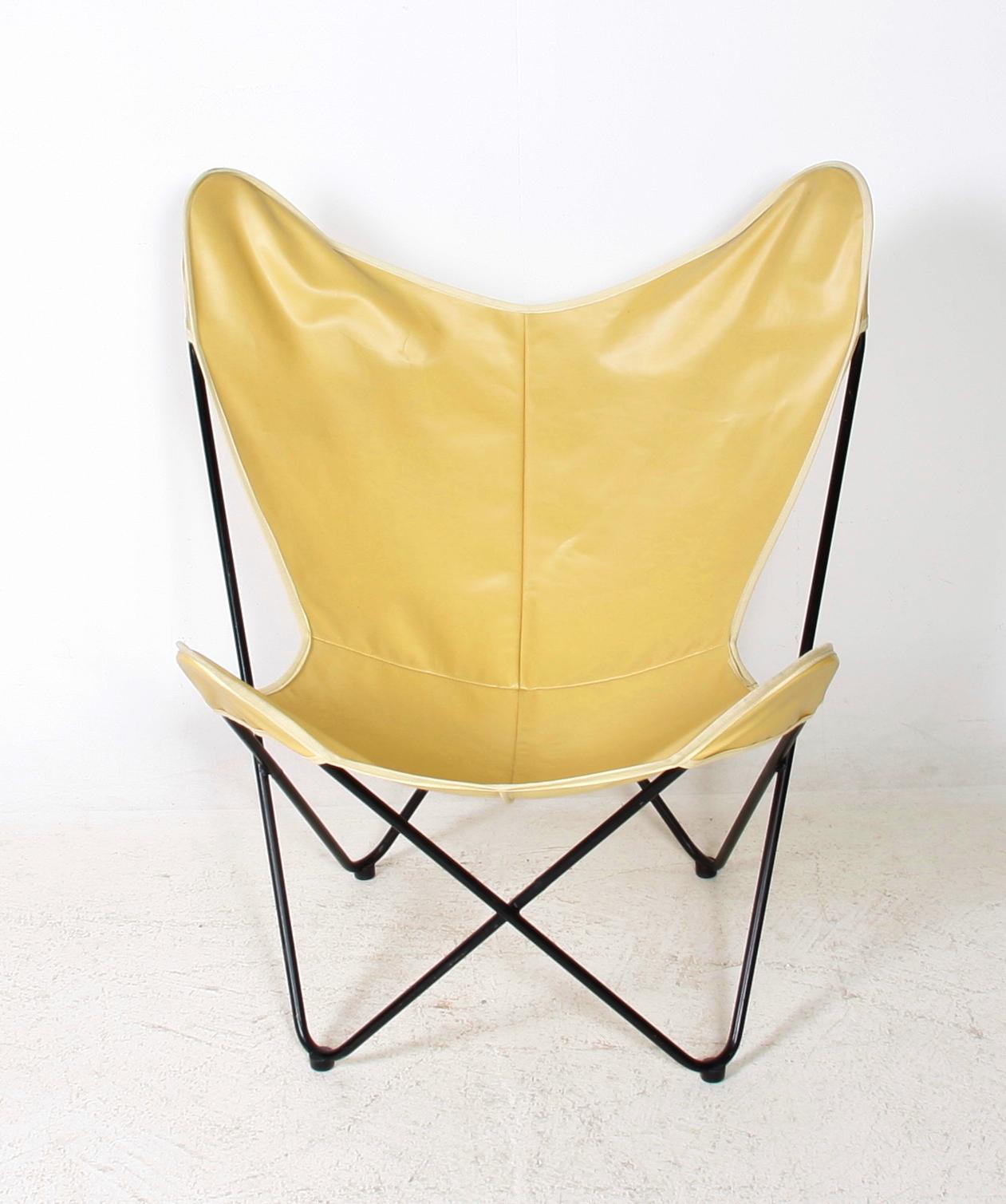 FÅTÖLJ, "fladdermus", 1950/60-tal.