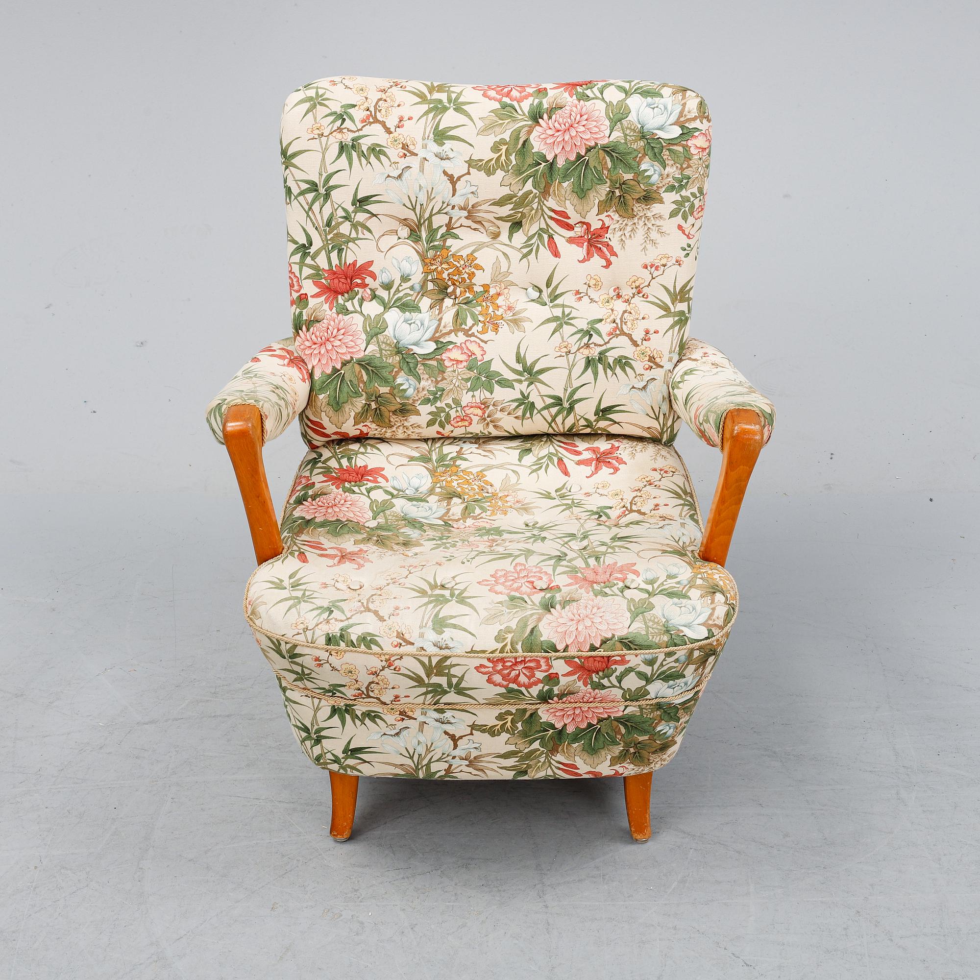 A 1940's Swedish Modern easy chair.