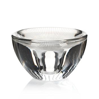 36. Tapio Wirkkala, a glass art object, Iittala, Finland 1950s.