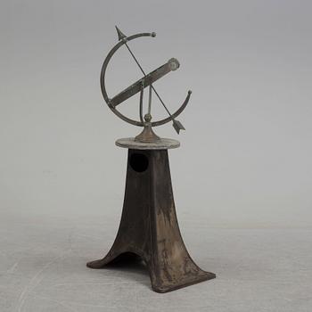 a sundial from the second half of the 20th century.