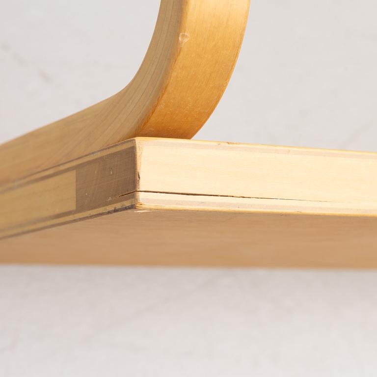 Alvar Aalto, three wall shelves, model 112B, Artek, Finland, late 20th century.