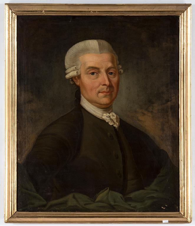OKÄND KONSTNÄR, olja på duk, 1700-tal.