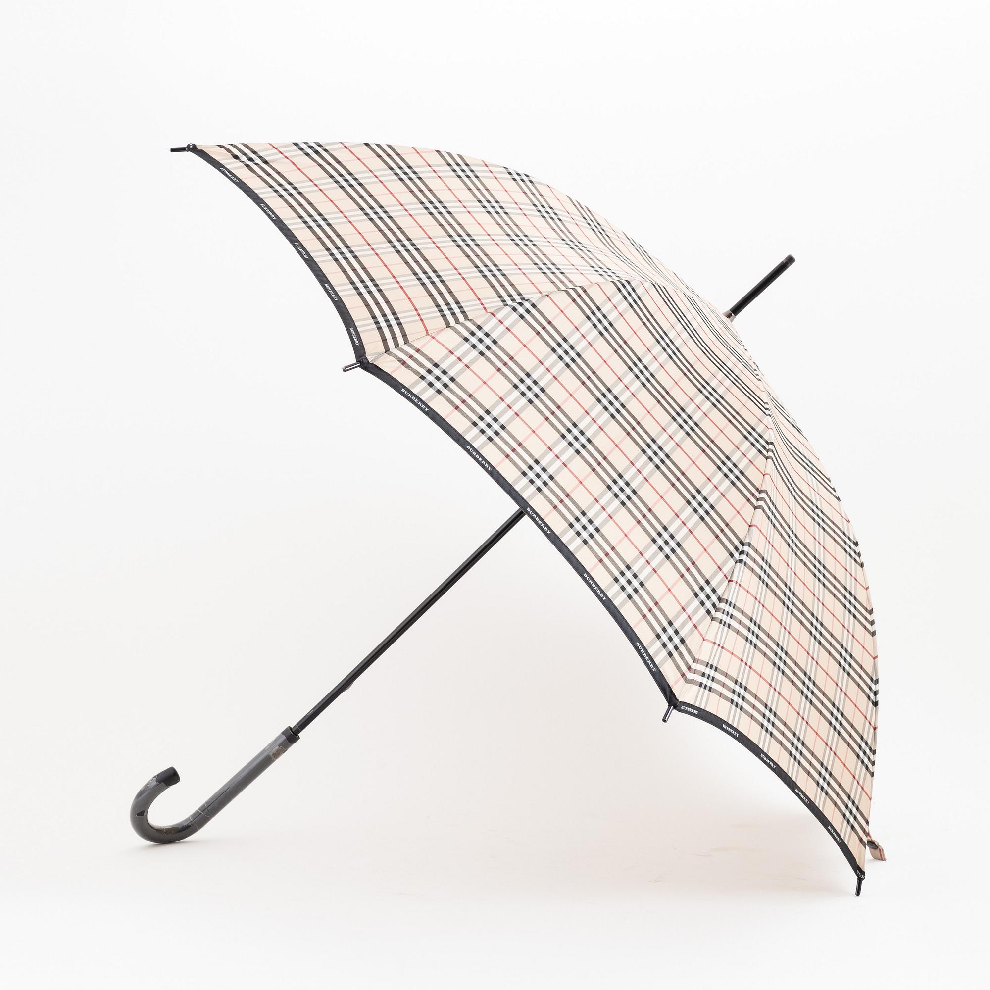 Burberry, umbrella.