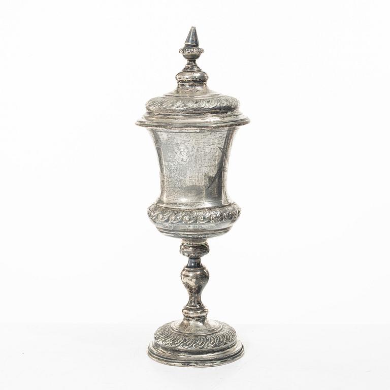 C.G. Hallberg, A silver goblet, Stockholm 1903.