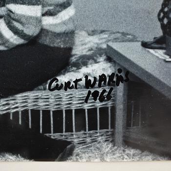 CURT WARÅS, fotografi, sign samt dat 1966.