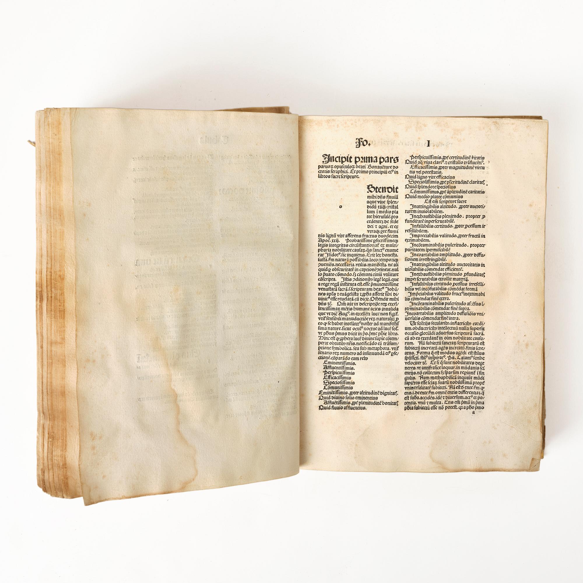 Incunable, 1495.