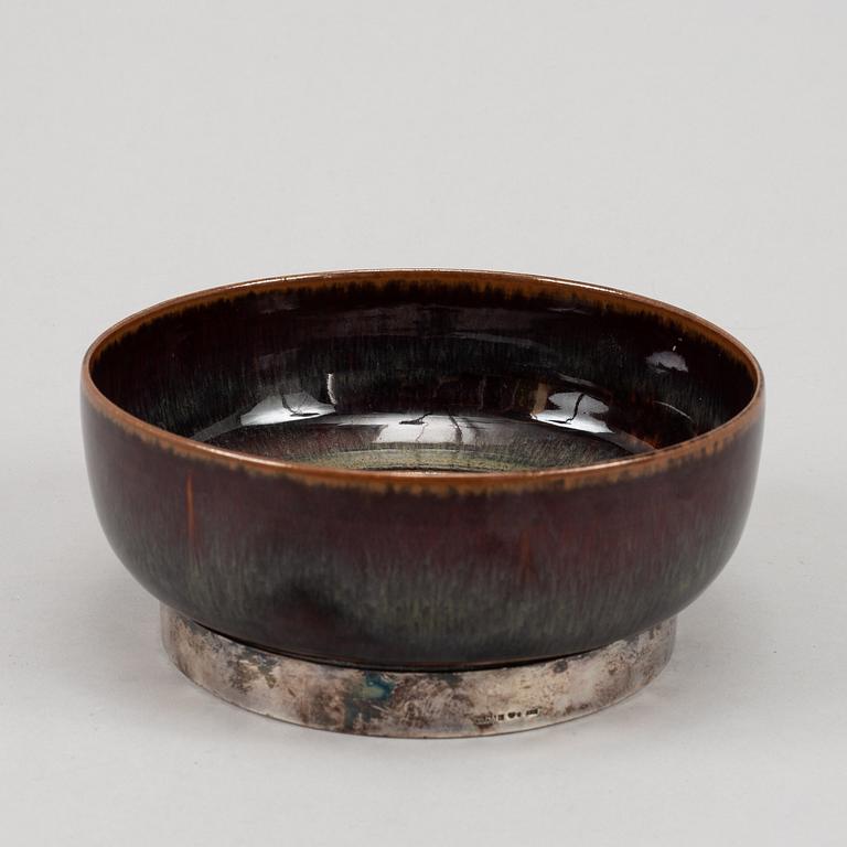 Carl-Harry Stålhane, a stoneware bowl, Designhuset, 1970's.