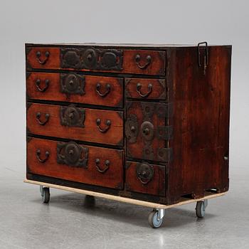 A Japanese Tansu, from around the year 1900.