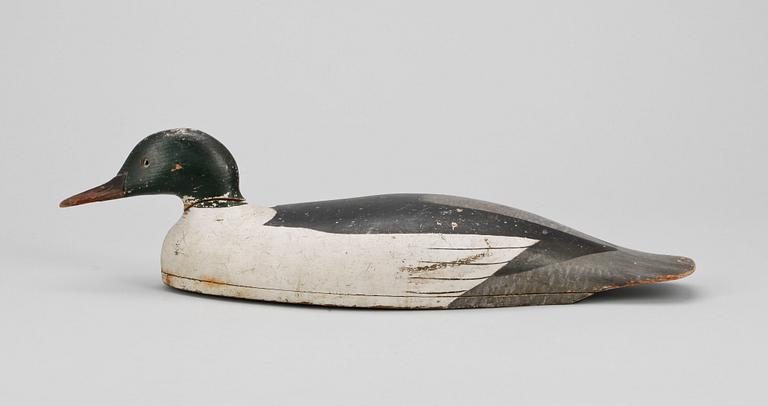 VETTE, skuret och bemålat trä, signerad, 1900-tal.