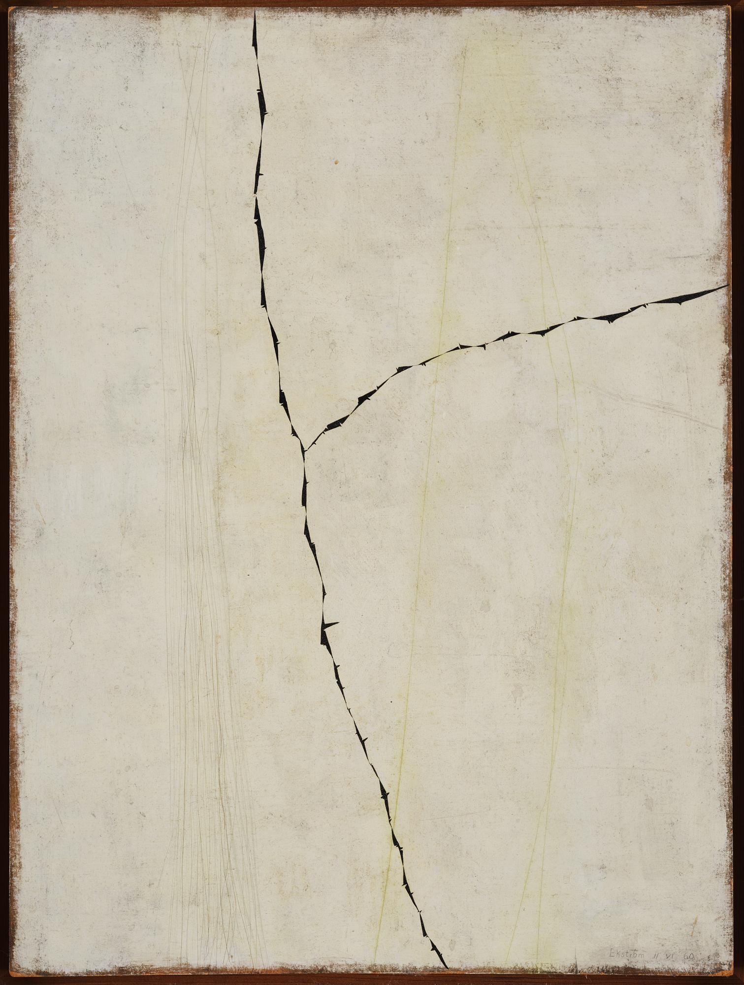 Thea Ekström, Crack Painting.