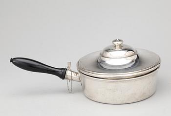 KAROTT med LOCK, silver, K. Andersson, Stockholm, 1911, total vikt 711g.