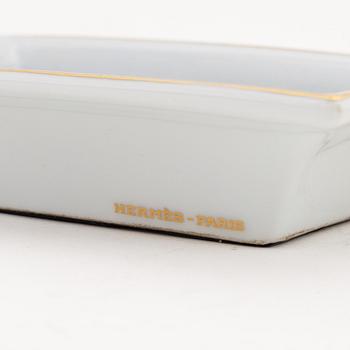 Hermès, askfat, porslin.