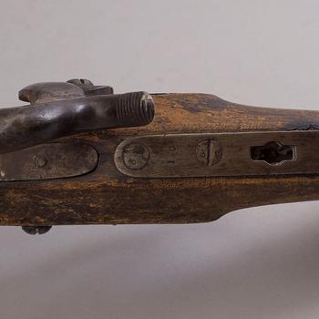 A Swedish percussion lock pistol model 1820-49.