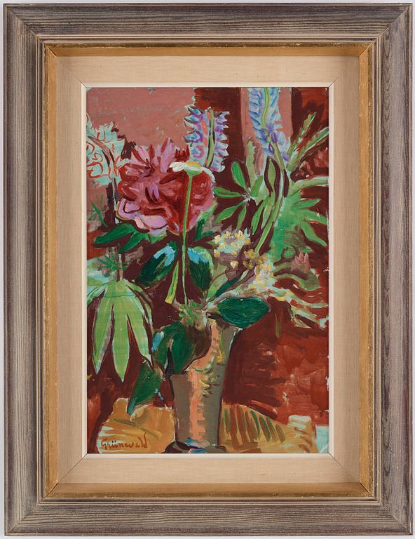 ISAAC GRÜNEWALD,  Canvas laid down on panel, Signed Grünewald.
