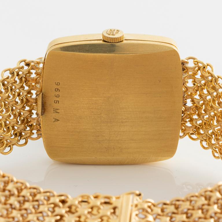 Girard Perregaux, 18K gold, wristwatch, 27 mm.