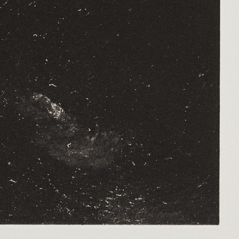 Dan Wolgers, blyrör, signerad Dan Wolgers och numrerad 2/10. 5 photopolymer tryck, 2014, upplaga 10. I originalkartong.
