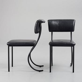 Jonas Bohlin, 6 'Tivoli' chairs, Klong, Sweden, post 2002.