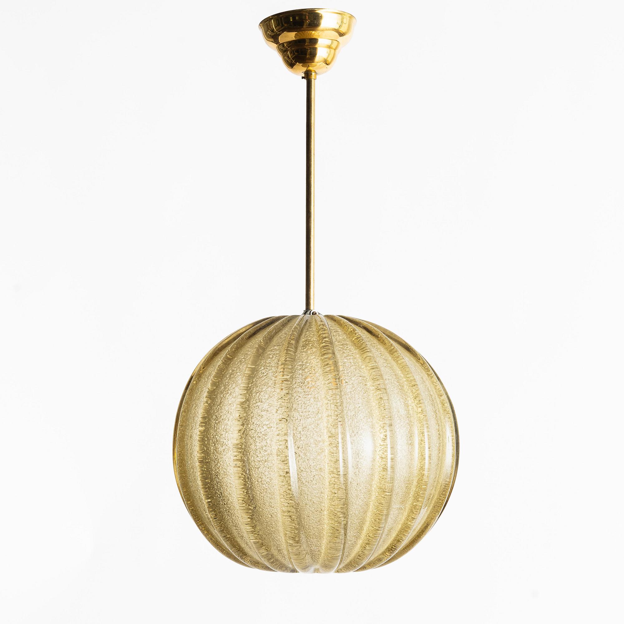 A ceiling lamp, 1960s/70s.