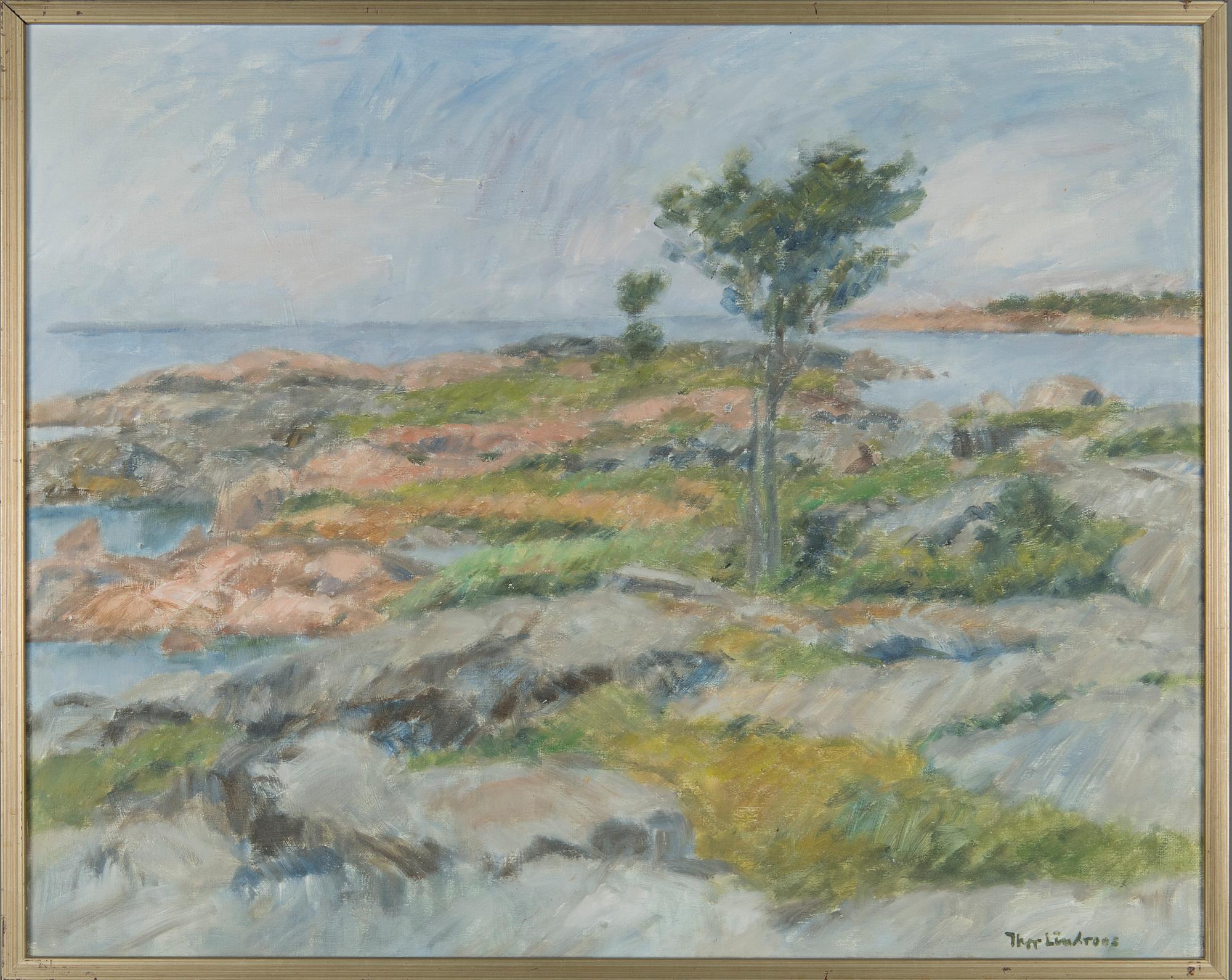 Thor Lindroos, Strandlandskap.